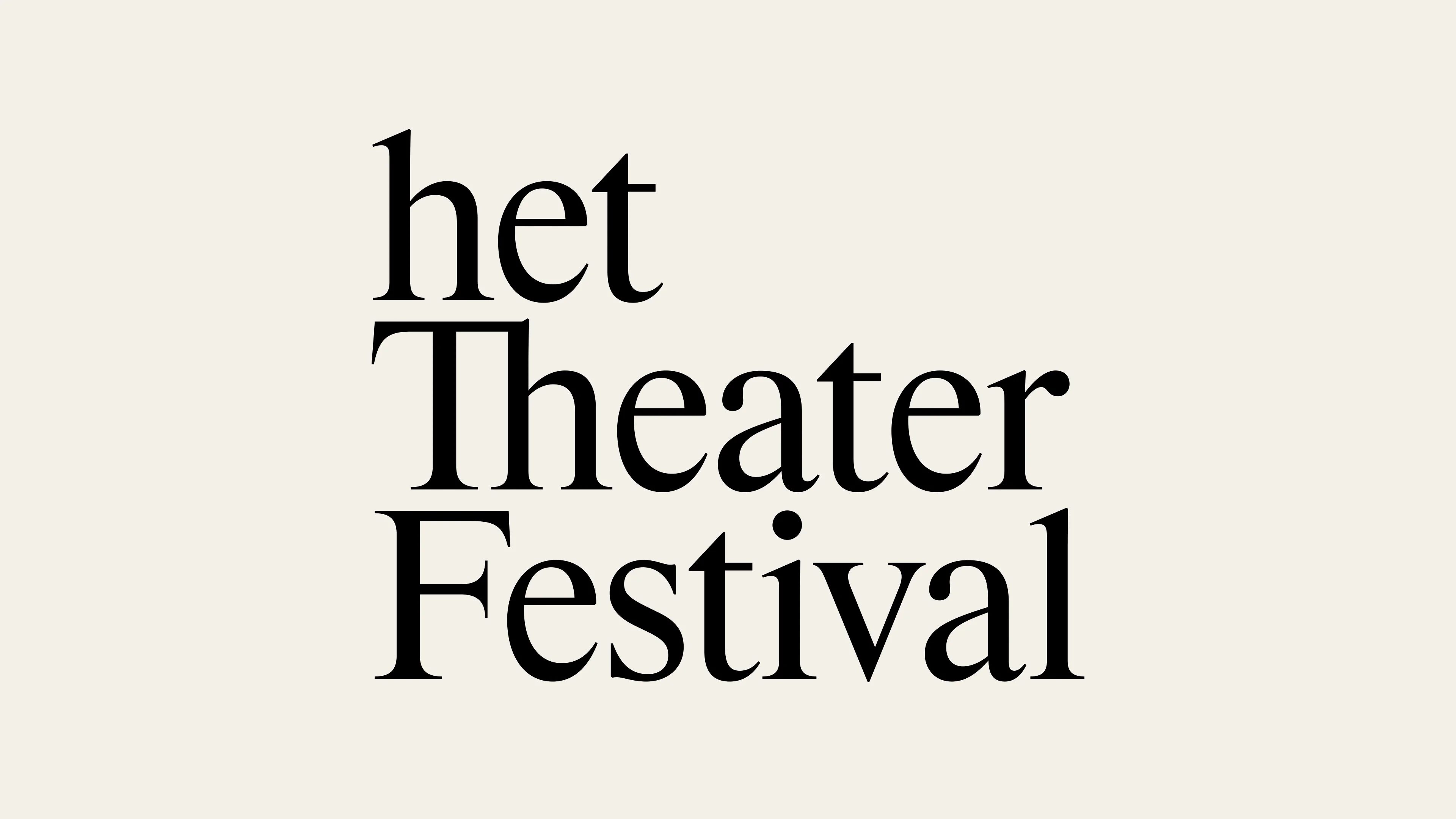 het TheaterFestival